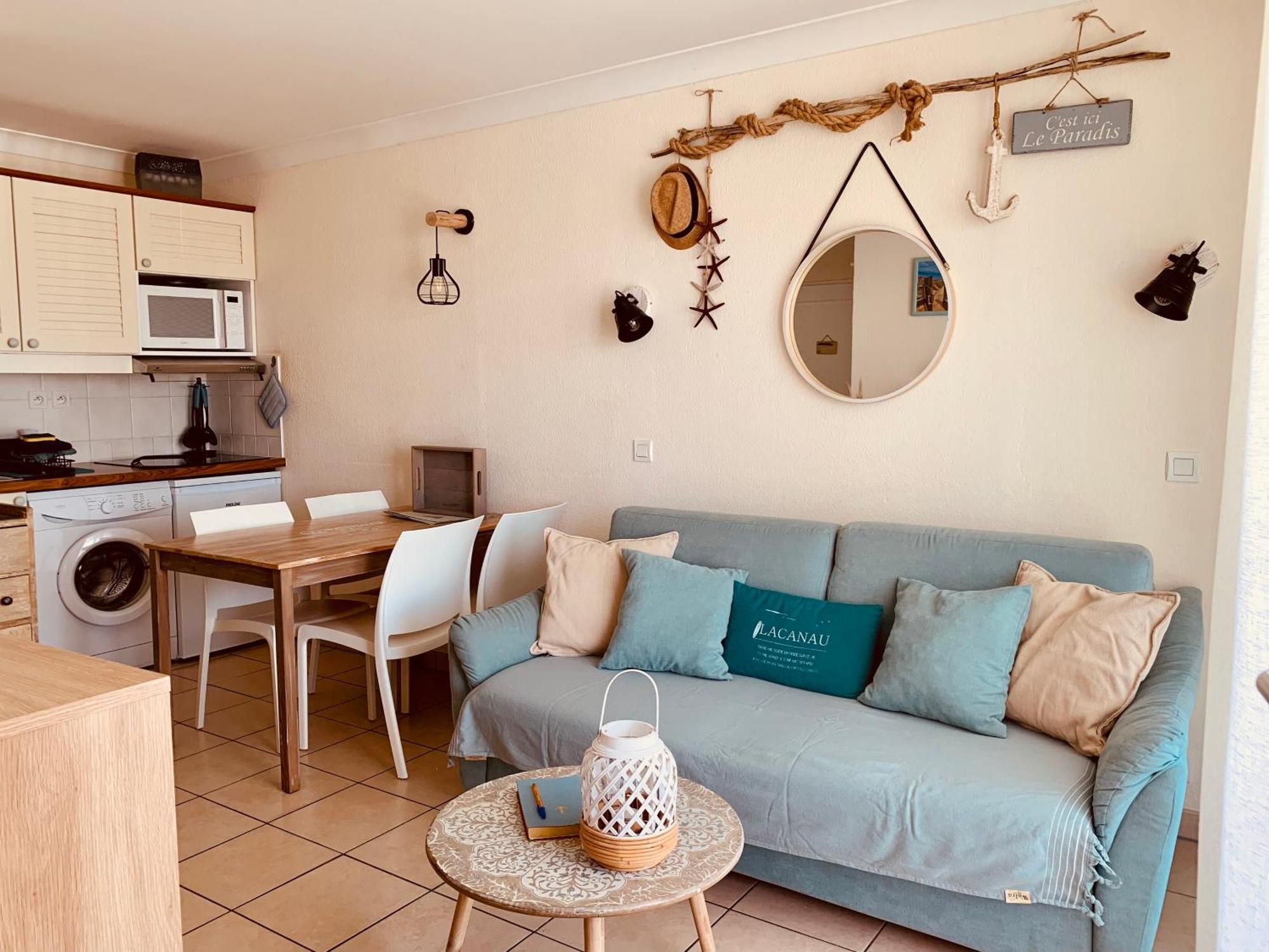 Appartement rez-de-chaussée entre dunes et ocean Lacanau Exterior foto
